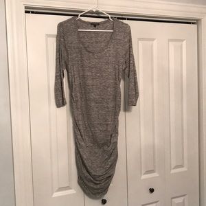 Knit ruched dress